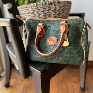 Dooney & Bourke hunter green doctor bag